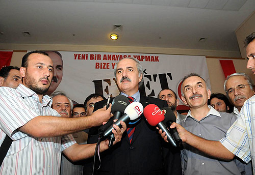 Numan Kurtulmuş protestoyu manidar buldu