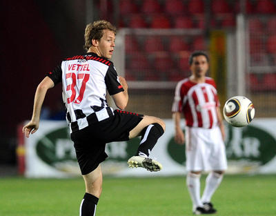 Formula pilotları futbolda kaybetti