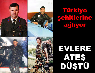 Evlere ateş düştü