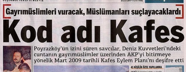 Kafes eylem planı: İddianame ekleri avukatlarda