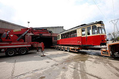 Bursanın nostalji tramvayı geldi