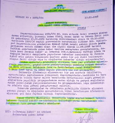 Cihanerin JİTEM fezlekesi 11 yıldır bekliyor