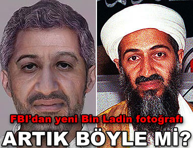 Bin Ladinin yüzü artık böyle mi