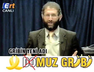İmamdan domuz gribine alternatif isim: Muz gribi