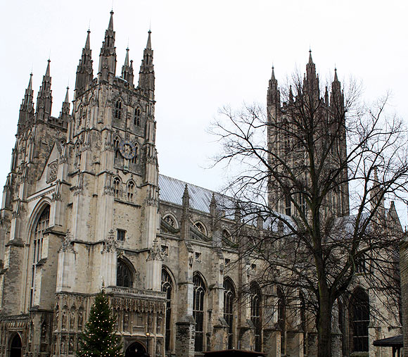 Canterbury Katedralinde noel heyecanı