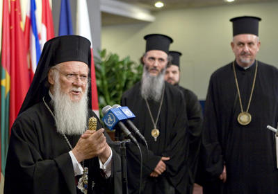 Bartholomeos ABDde Türkiyeyi eleştirdi