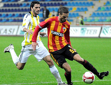 Fenerbahçeye Kayserispor çelmesi