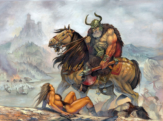 Vikinglerin Dubh Linnî... Bir zamanlar İrlanda
