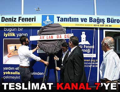 Deniz Feneri e.V. yardımları Kanal 7ye...