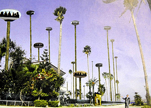 Akvaryumdan sonra şimdi de UFO restoran