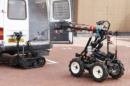 İngilizlerden yangına karşı robotlu mücadele