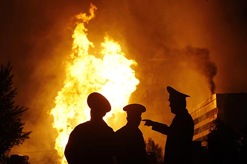Rusyada gaz boru hattında patlama: 5 yaralı