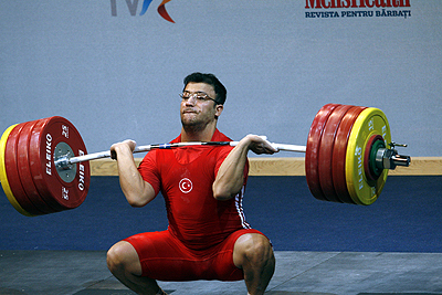 105 kiloda Yılmaz Avrupa 10.su