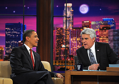 Obama talk showa katılan ilk başkan oldu