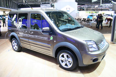 Elektrik motorlu Ford Connect