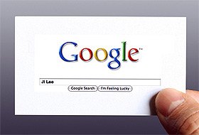 Hayal gücünde sınır yok: Googlelı kartvizit
