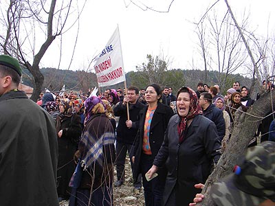 Bor nakliyesi geçici olarak durduruldu
