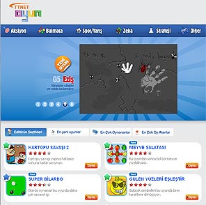 TTNET oyun portalını kullanıma açtı