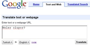 Google Translatete Türkçe dönemi başladı