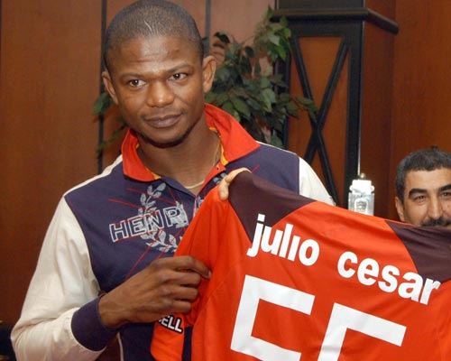 Gaziantepspor Julio Cesar ile imzaladı