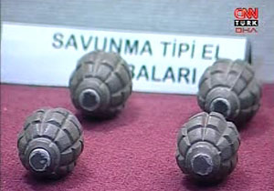 Zir Vadisinden çıkan mühimmat sergilendi