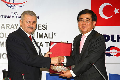 Marmarayın son ihalesinde imzalar atıldı
