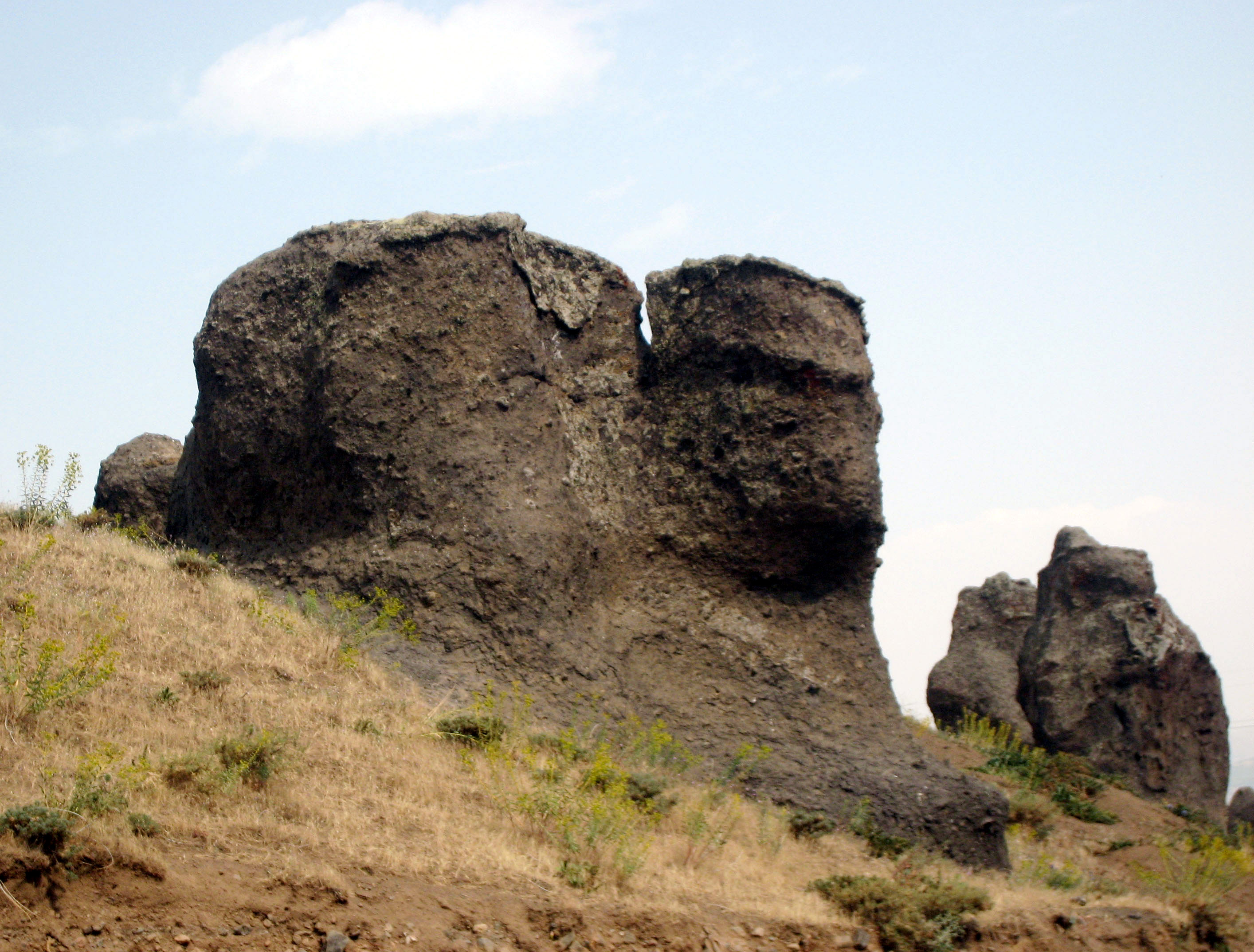 Nemrut develerinde insan yüzü tespit edildi