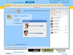 Meebo, Facebookla MySpacei birleştirecek