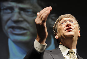 Microsoftun başkanı Bill Gatesin son iş günü