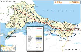 Türkiyenin yolları dijital ortamda