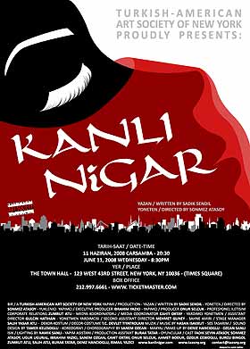 Kanlı Nigar Broadwayde sahnelendi