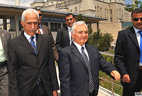 Abdurrahman Yalçınkaya cenaze töreninde