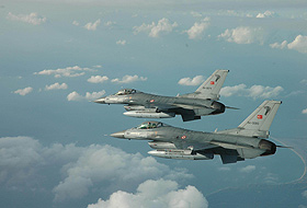 PKKya ait 16 hedef bu sabah vuruldu