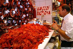 Pastırma ve sucuk fiyatı da arttı