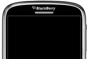 Blackberry de dokunmatik oluyor