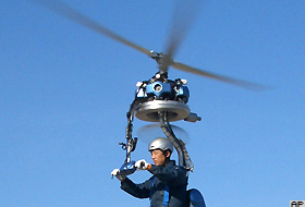 Da Vincinin tasarladığı helikopter uçacak