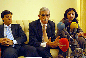DTP heyeti Celal Talabaniyle görüştü