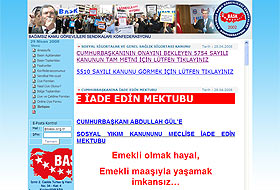 BASKtan Güle sosyal güvenlik mektubu