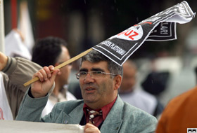 Sosyal Güvenlik Reformuna karşı miting