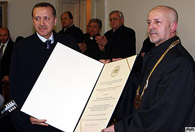 Erdoğana fahri doktora unvanı verildi