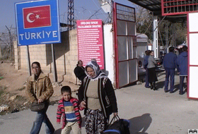 Sınır ötesi bayramlaşma...