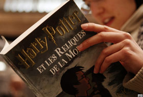 Harry Potter hayranına figüran rolü