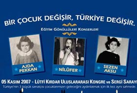 Pekkan, Nilüfer ve Aksu konseri 5 Kasımda