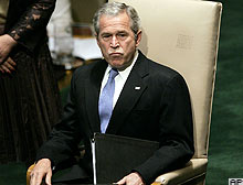 Bush BMde de İranı hedef aldı