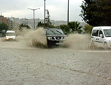 Samsunda selden 1 kişi öldü