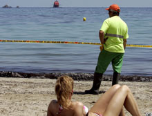 İbizada bazı plajlar kapatıldı