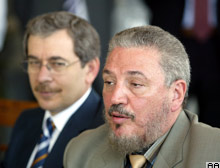 Fidel Castronun oğlu Ankarada