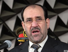Maliki Irak planına destek verdi