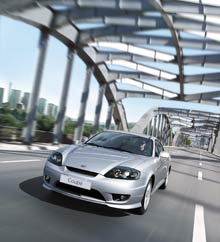 Hyundai Coupe FXten atak