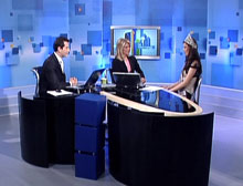 Miss Turkey 2006 CNN TÜRKün konuğu